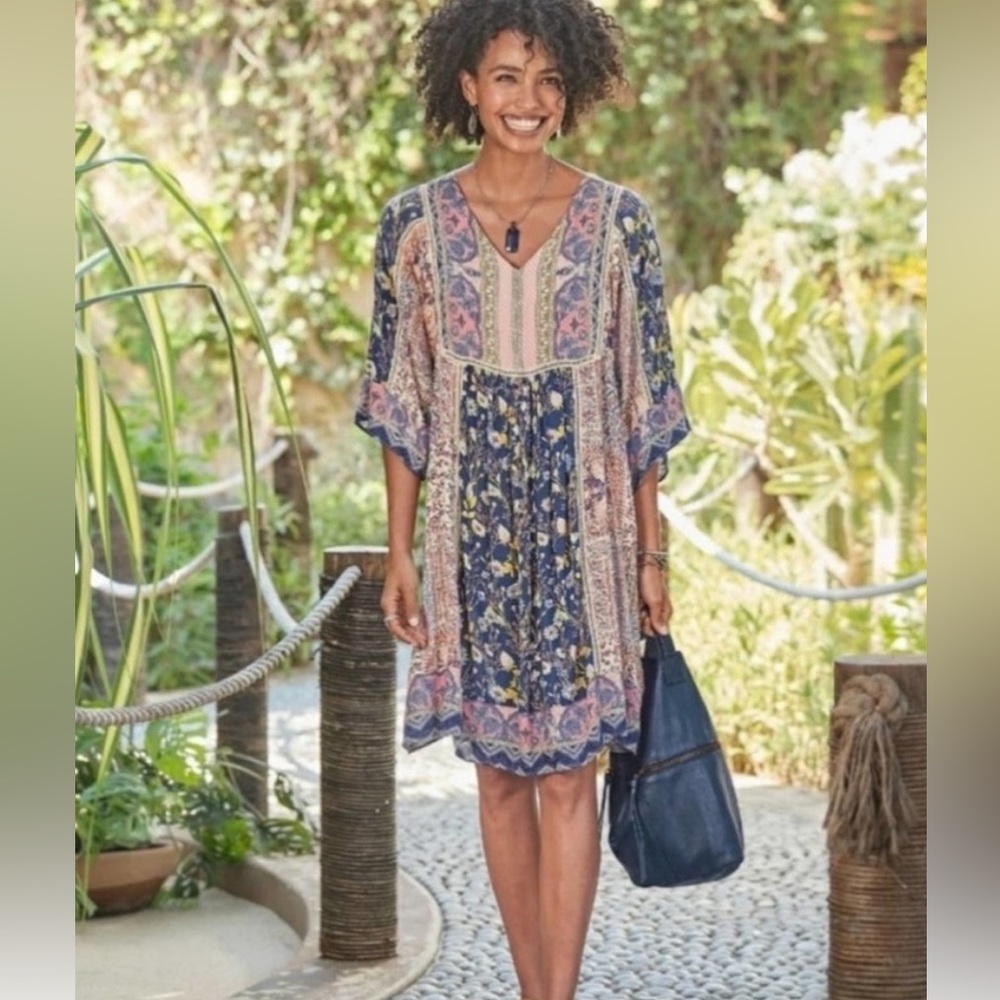 Sundance paisley patchwork dress.  Worn once.  Excellent condition.